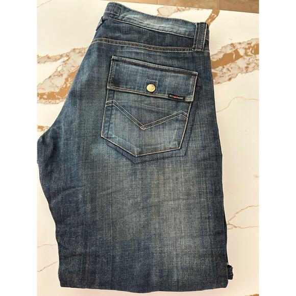 Vintage Energie Jeans Kirk Y2K Style Italy SZ34/35 100% Cotton Demin Classic - Picture 5 of 15